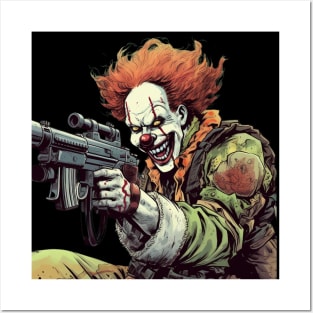 Are you afraid of clowns? Posters and Art